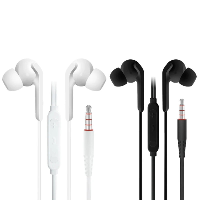 

3.5mm In Ear Headphones with Cable Control Professional Wire Controlled Earphone