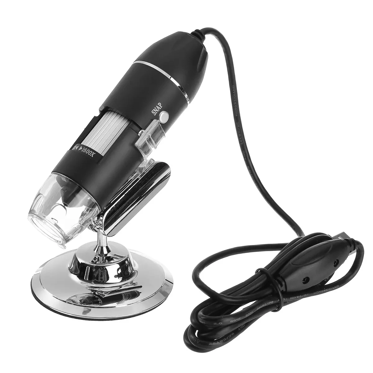 5X-500X 2MP Handheld USB Digital Microscope with LED Illumination