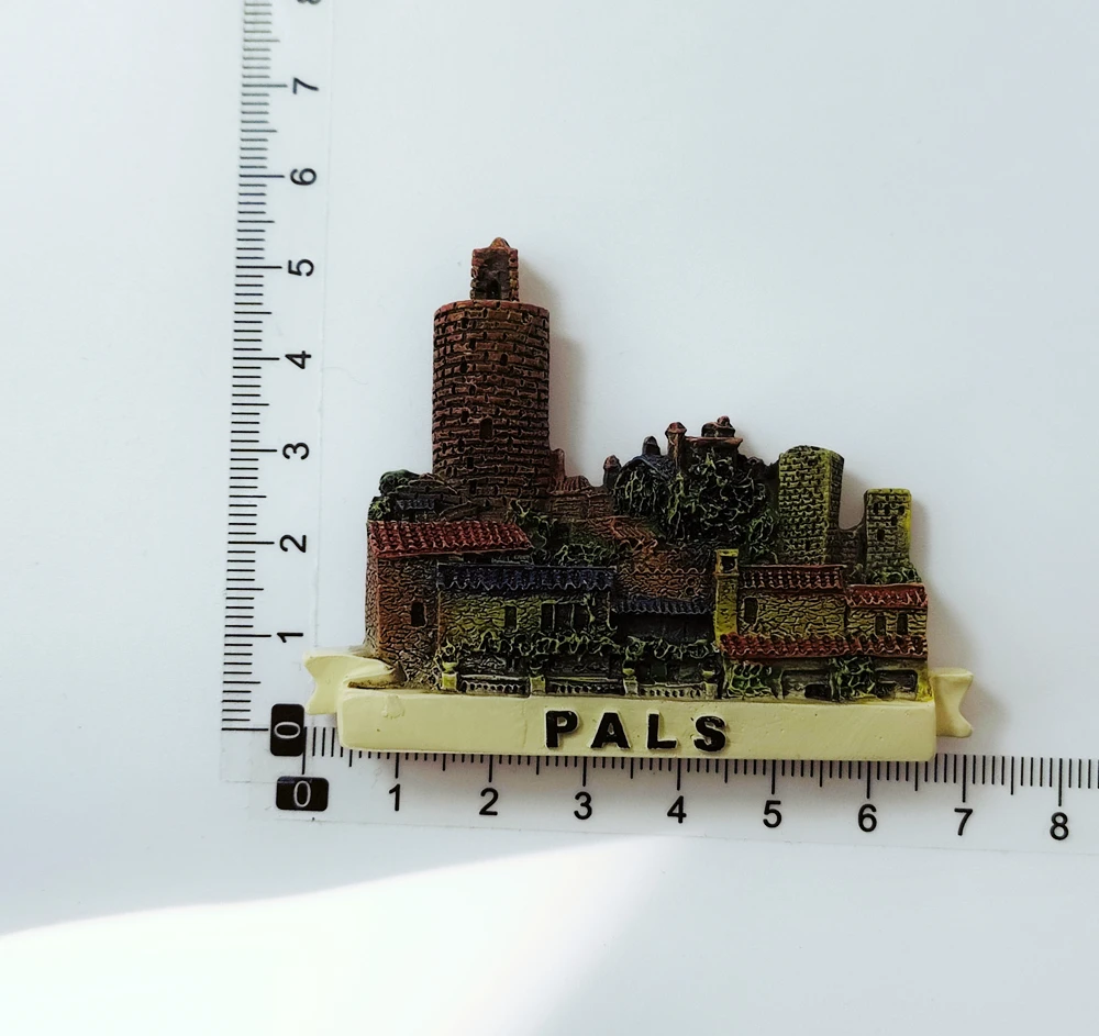 Pals Spain 3D Fridge Magnet Souvenir Gift,Resin Handmade Pals Refrigerator Magnet Home Decoration Collection