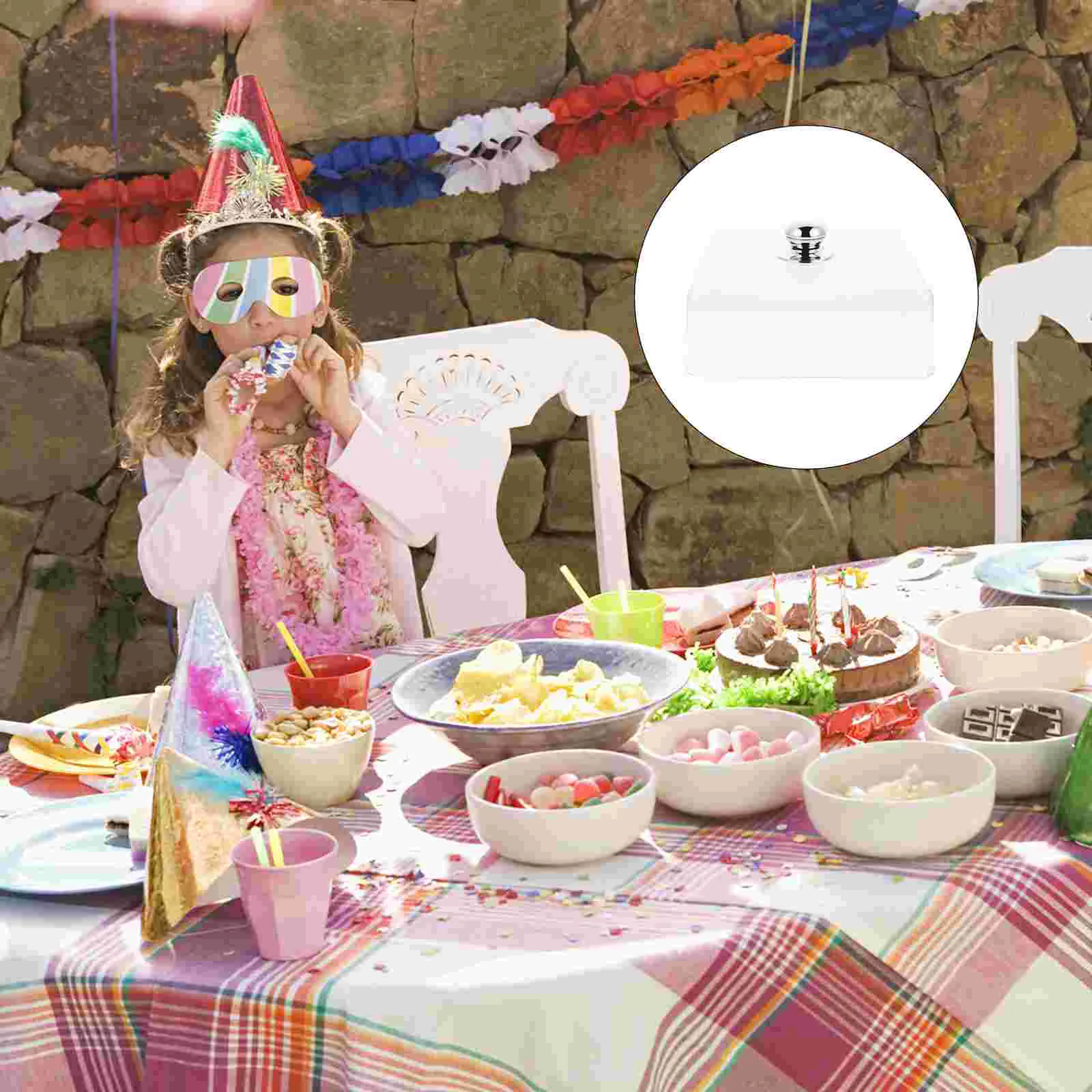 

Food Cover Dessert Tray Dust Multipurpose Kitchen Plastic Dust-proof Cake Insect-proof