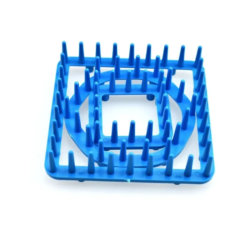 Practical Square Flower Knitting Wool Flower Knitting Machine Wool Flower Knitting Ball Net Square Christmas Craft Supplies