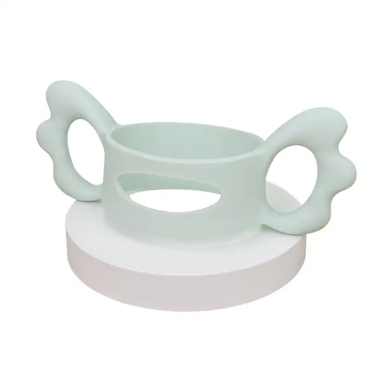 

Детские Силиконовые ручки для бутылок, детские силиконовые ручки для бутылок для маленьких рук, удобный захват, силиконовая универсальная стандартная бутылка