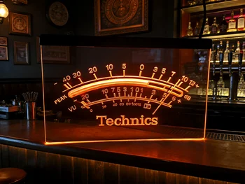 tecniche Peak vu dB Display Nuovo insegna luminosa al neon vintage per decorazioni per la casa artigianali