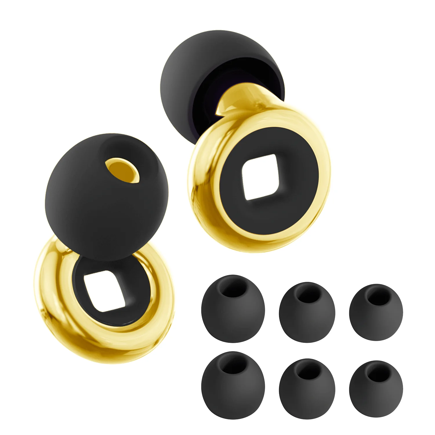 Loop Quiet Silikon-Ohrstöpsel – Geräuschfilterung und Reduzierung, ideal zum Schlafen, Schwimmen und Motorrad. Loop Quiet Ohrstöpsel – Sil