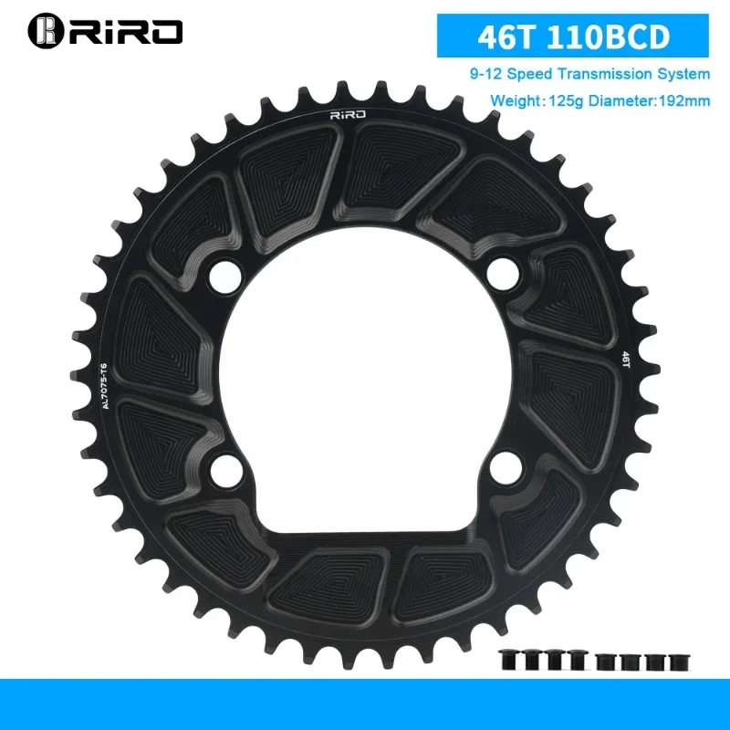 Bike Chainring 110BCD 46T 48T 50T 52T 54T 56T 58T Sprocket Road Bicycle Chainwhe