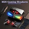 Original M28 PRO 5.1 earphones Bluetooth wireless earbuds low latency headphones HD call noise reduction gaming headset with mic 1