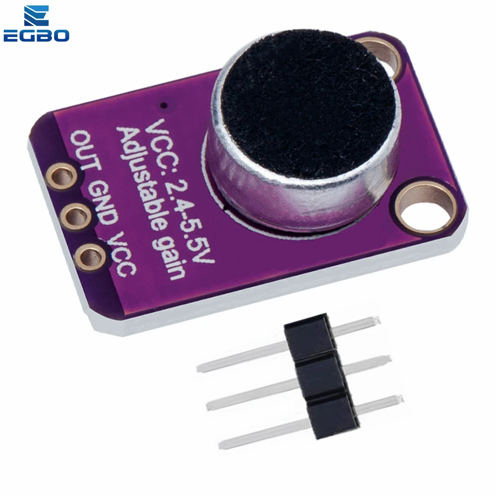 Verkauf von Schallsensormodul, Schallsteuerungssensor, MAX4466, MAX9814, Schaltererkennung, Pfeifenschalter, Mikrofonverstärker für Arduino – Detail 6