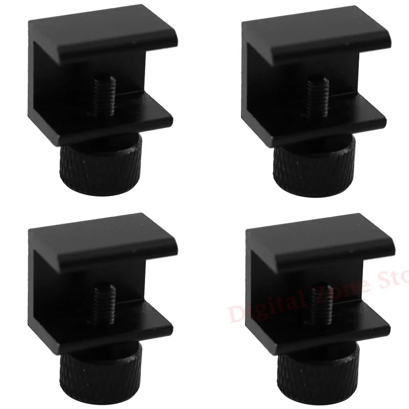 

Glass Bed Clip, 4Pcs Spring Turn Clips Aluminum Alloy 3D Printer Fixed Clamps Adjustable for Ender 3/3 Pro/V2, 5/CR-10