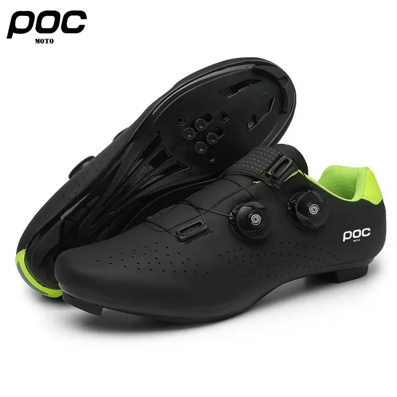 Cycling Shoes Moto Poc MTB Flat Pedal Men Rubber Non-slip Mountain Bike Racing Cleatless