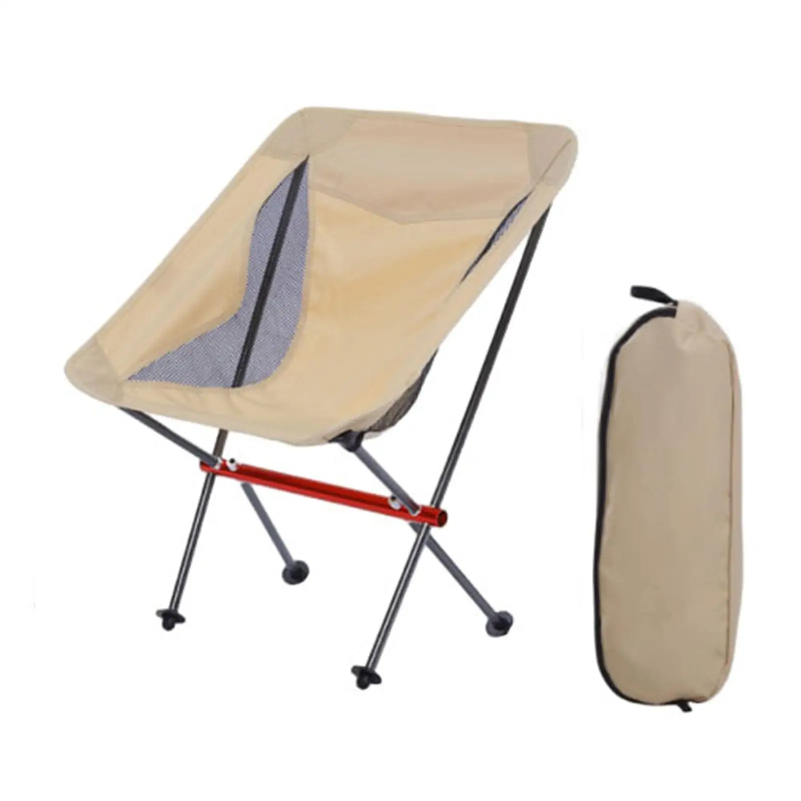 Folding Camping Chair 150kg Heavy Duty Folding Chair for BBQ Backyard Garden