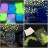 20pc Kids Bedroom Stars Luminous Stickers Fluorescent Glow In The Dark Snowflake Wall Stickers Room Decor Home Decorations 1