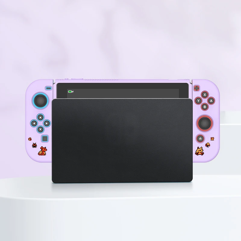 스위치 Oled용 픽셀  보호 케이스, Nintendo 스위치 콘솔용 소프트 TPU 슬림 커버, NS 게임 액세서리