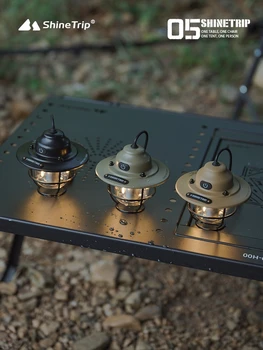 Retro Pinecone Camping Pendant Light 3