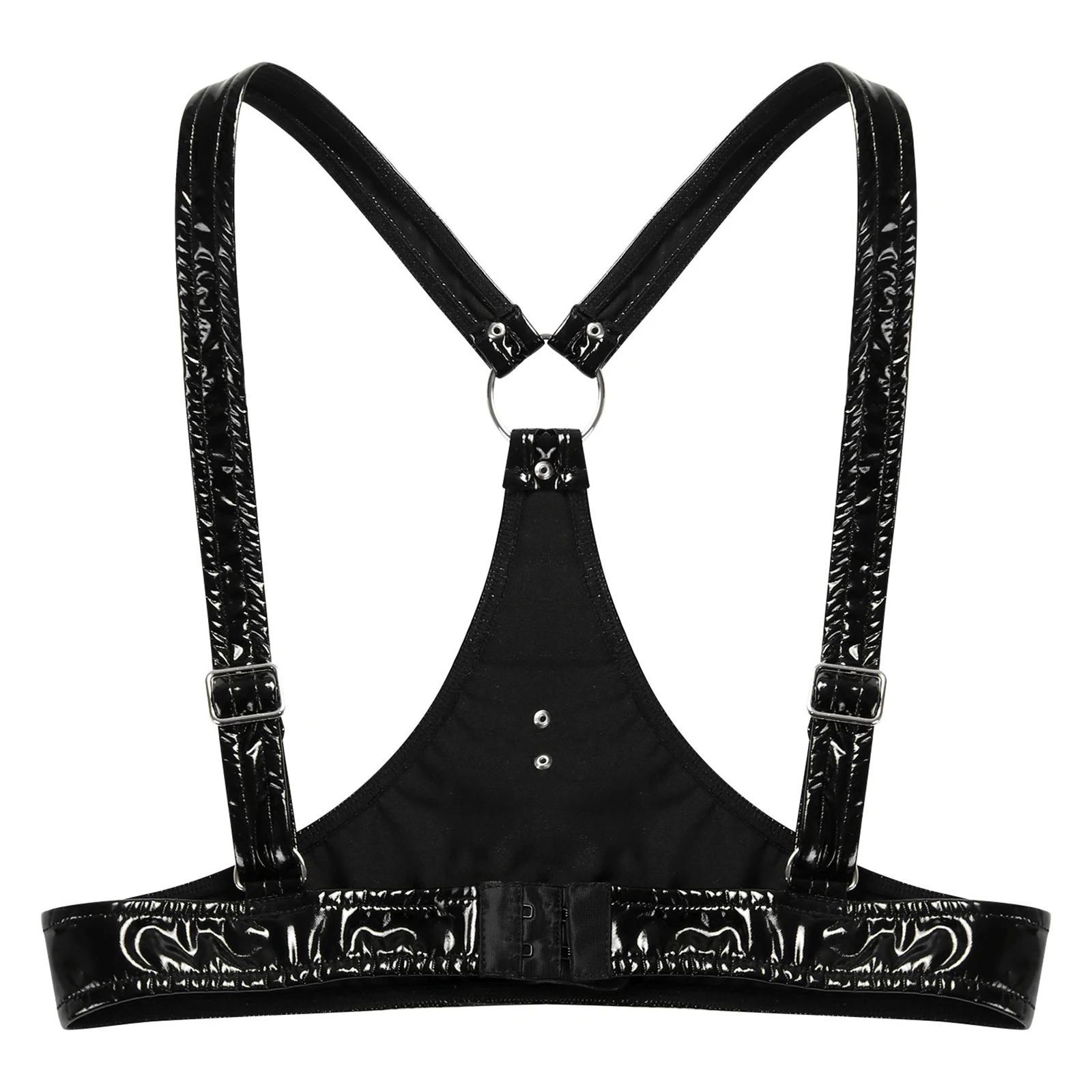 Dangerous games - PVC BDSM Bra - Shiny Fashion