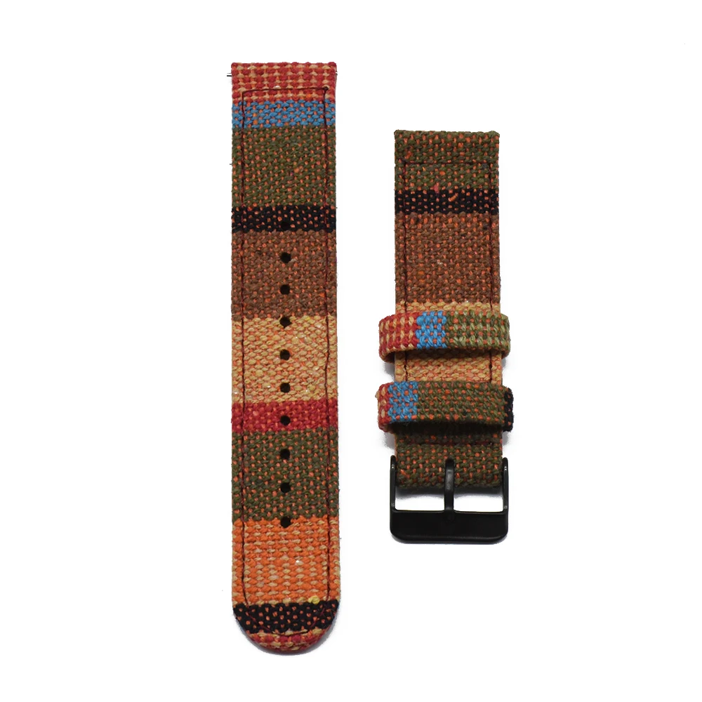 Ethnic Style Vintage Retro Woven Nylon Wristband Replacement