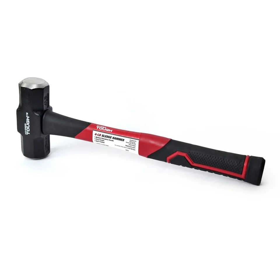 KINCROME LONG CLUB HAMMER 4LB HICKORY HANDLE CARBON STEEL HEAD 4LB 1