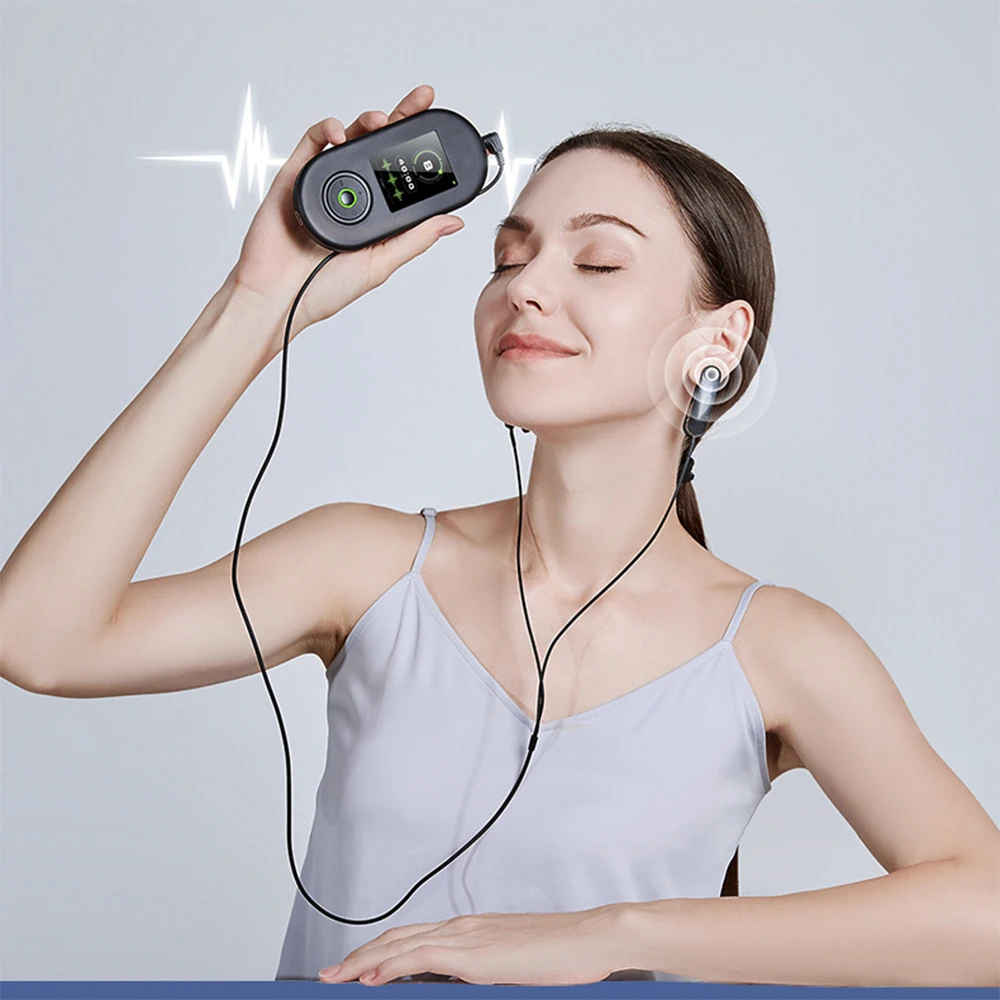 Dispositivo de ayuda para dormir Terapia de estimulación Ansiedad Depresión Instrumento para dormir rápido Terapia para dormir Insomnio Microcorriente