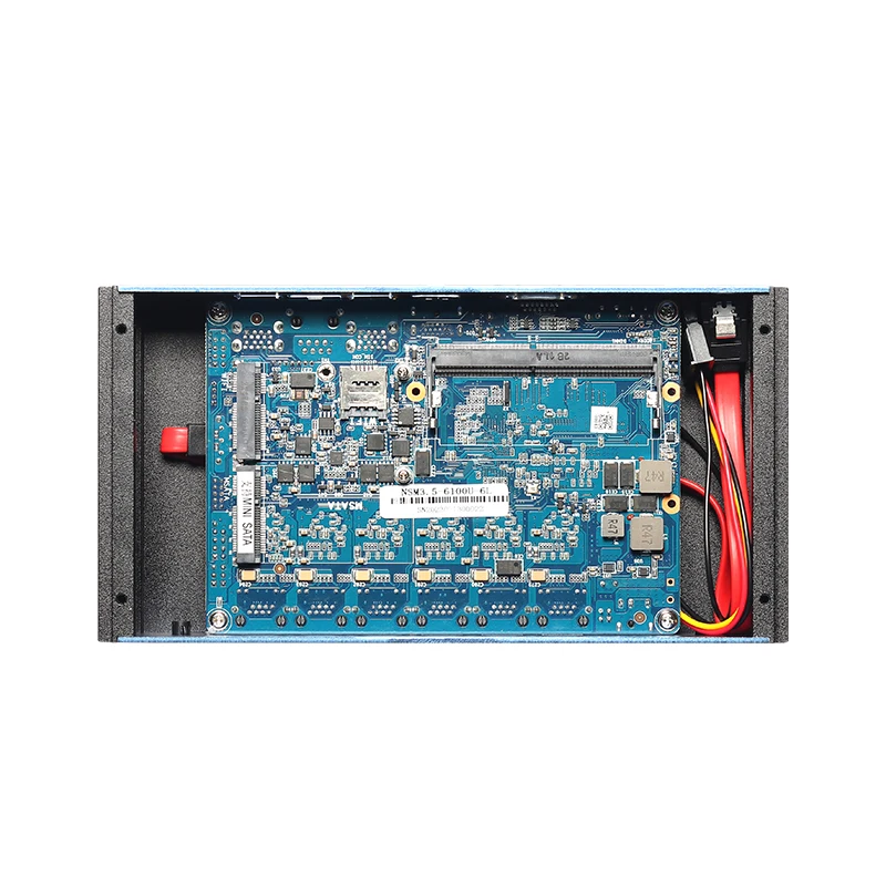 Firewall Router Intel Core i7 6500U Mini PC 6x LAN Ports Intel i211AT Gigabit Ethernet Compatible With Pfsense Windows Linux 5