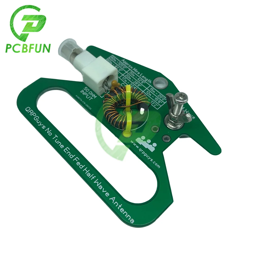 Portable No Tune Single-Band 80M-10M End Fed Half Wave Linear Antenna