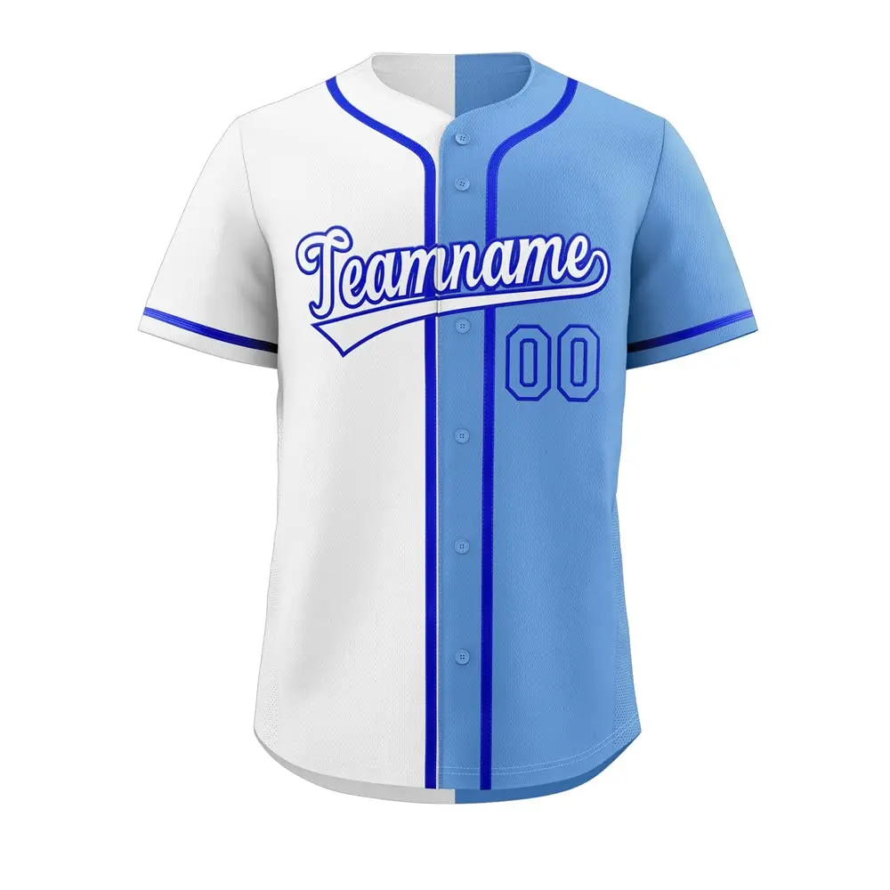 Baseball jersey Split Baseball Jersey Button Down Shirt Sports Personalized Printed Name Number Men/Women/Kid