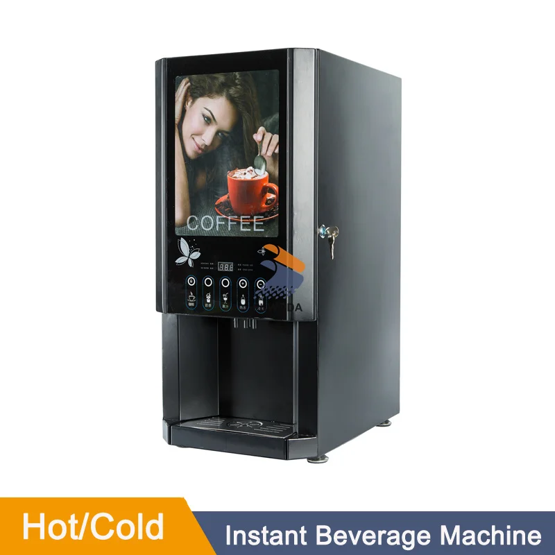 HotColdBeverageMachineDrinkingMachineMilkTeaCoffeeMachine110V220VHouseholdSmall