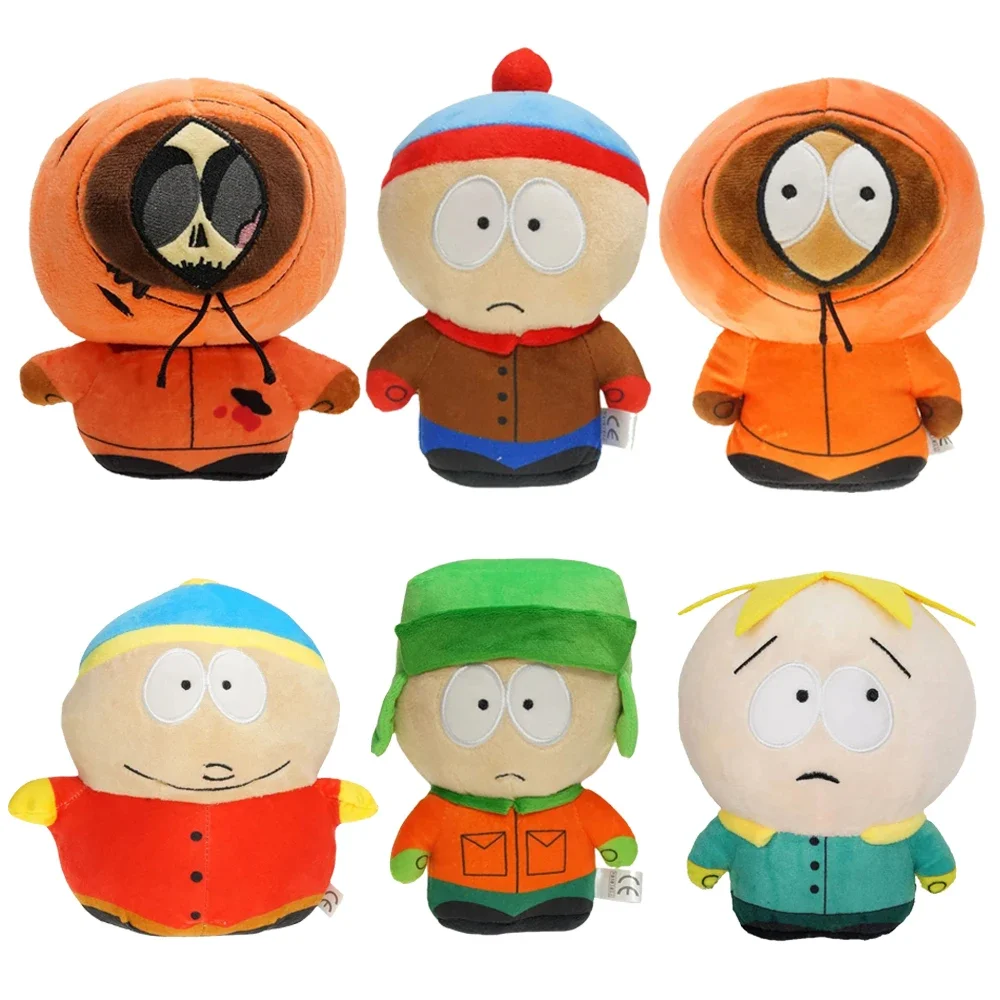 Juego de peluches inspirados en dibujos animados