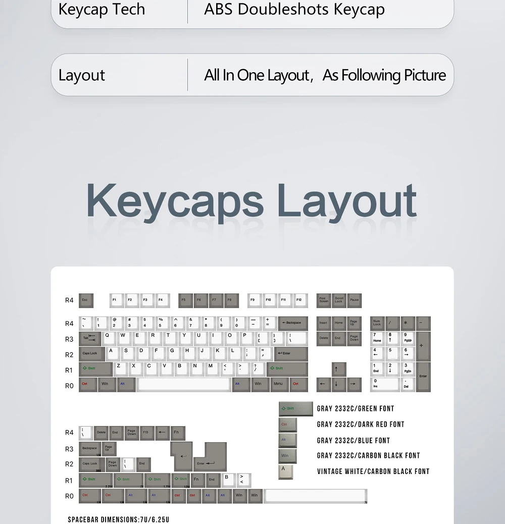 keycap para diy jogo teclado mecânico cúbico oem perfil
