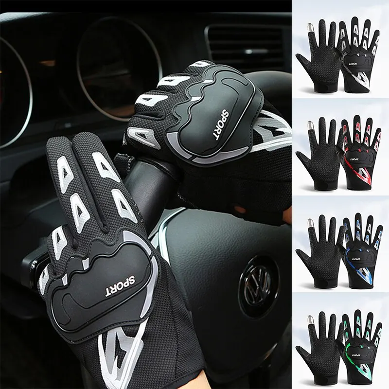 Cycling Gloves Men's Motorcycle Riding Gloves Outdoor Sports Fitness Shockproof and Anti Slip Outdoor Protective Riding cycling gloves,workout gloves
