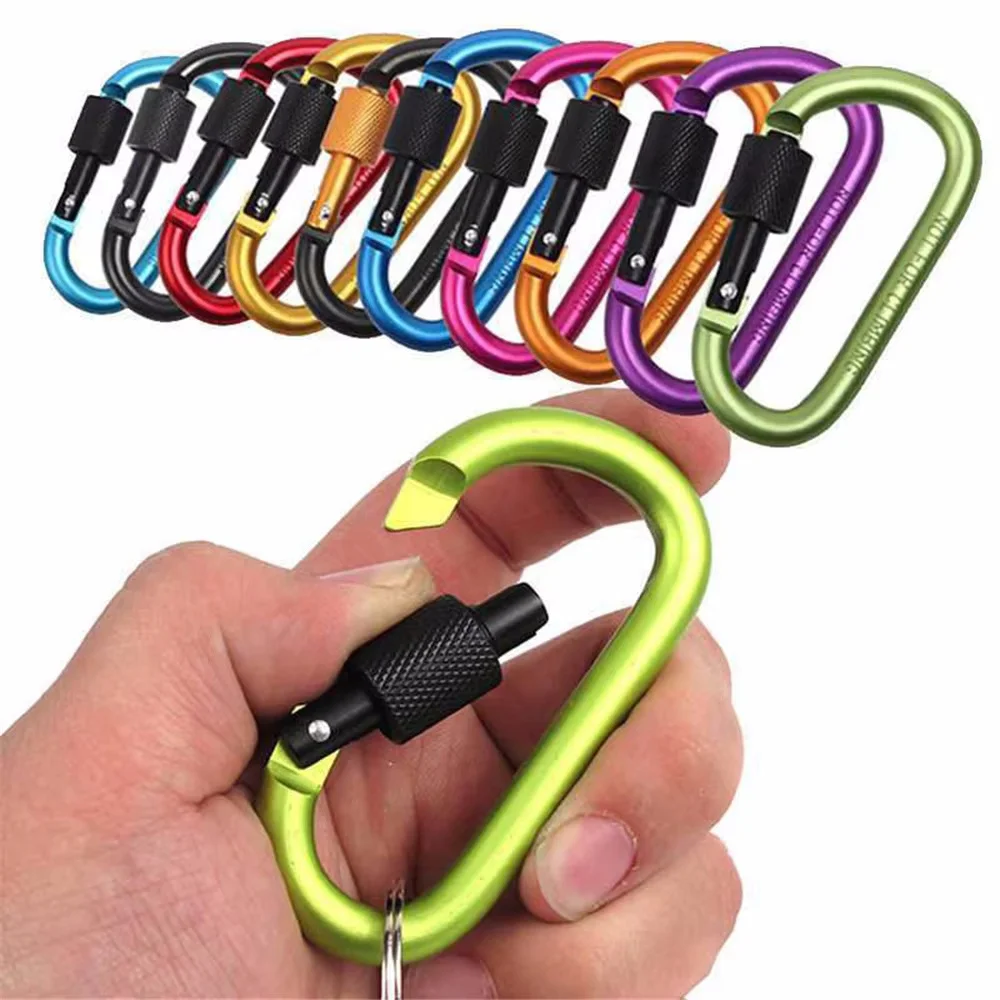 Aluminum Screw Gate Carabiners 1