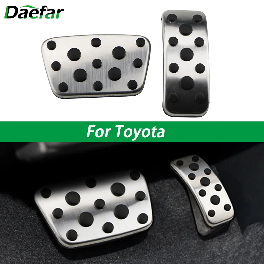 

Автомобильные педали для Toyota Camry 2012-2017 Fortuner Highlander 2008-2013 Land Cruiser 2004-2013, подставка для педали газа, аксессуары