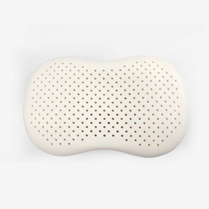 Thailand Pure Natural Latex Pillow Remedial Neck Protect Vertebrae Health Care Orthopedic Pillow Slow Rebound 58x37x9cm 2