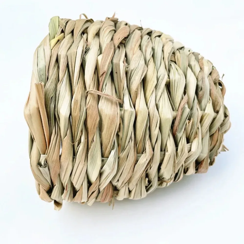 Hamster Avoiding Grass Nest Grass House Grinding Teeth Hand Woven Small Pet Nest Hamster Parrot Bird Toy pet toys hamster toy pet bird toy