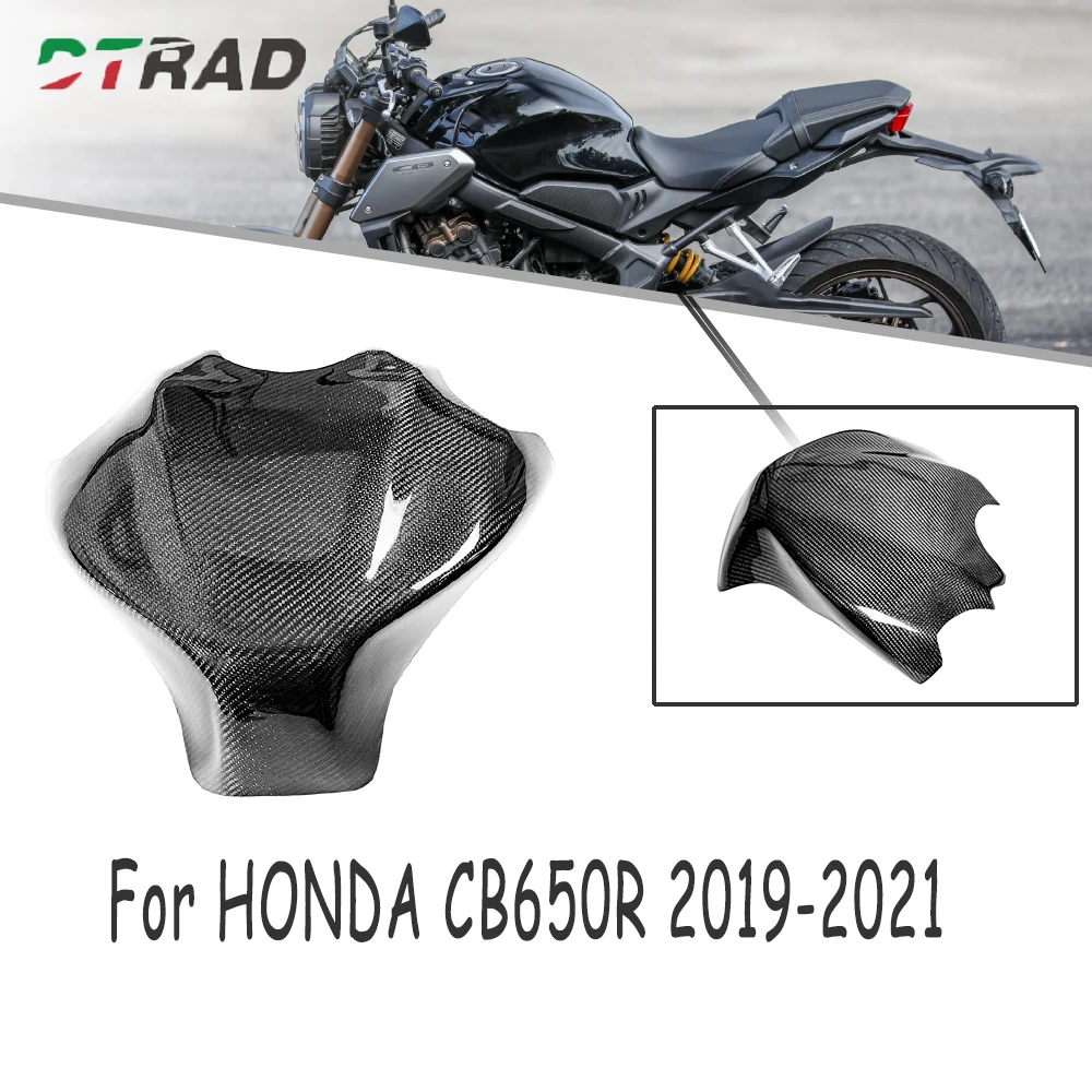 

Real 3K CARBON FIBER For HONDA CB650R 2019-2021 Motorcycle fairing accessories with elevated fuel tank cover