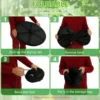 4/6 Layer Herb Hanging Drying Net Breathable Herb Drying Net with Zipper Foldable Hanging Mesh Basket for Herbs Flowers Fish Nut 6