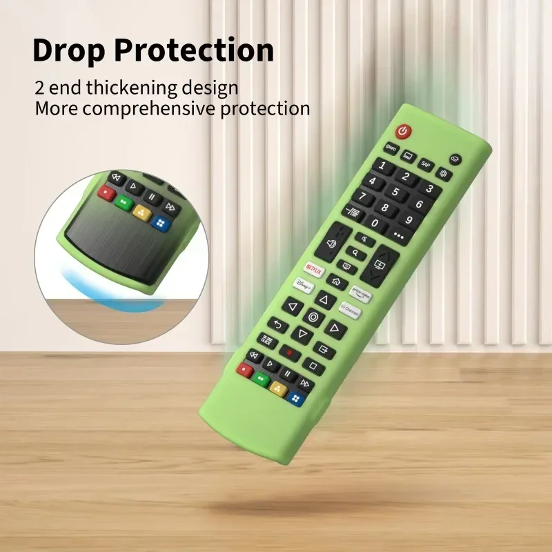 Silicone Case Protective Cover Fit for LG AKB75375604 AKB75095302 AKB73715601 for LG AKB Series Smart TV Remote Control Cover