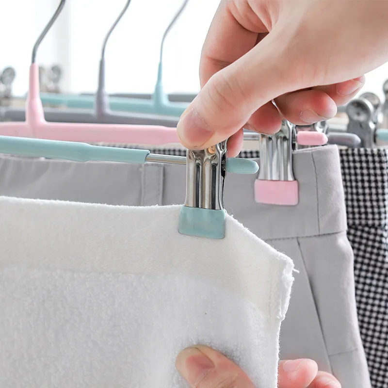 

Брюки из нержавеющей стали, стойка для брюк, шкаф с зажимом, многофункциональная стойка для брюк, магазин одежды, товар для дома