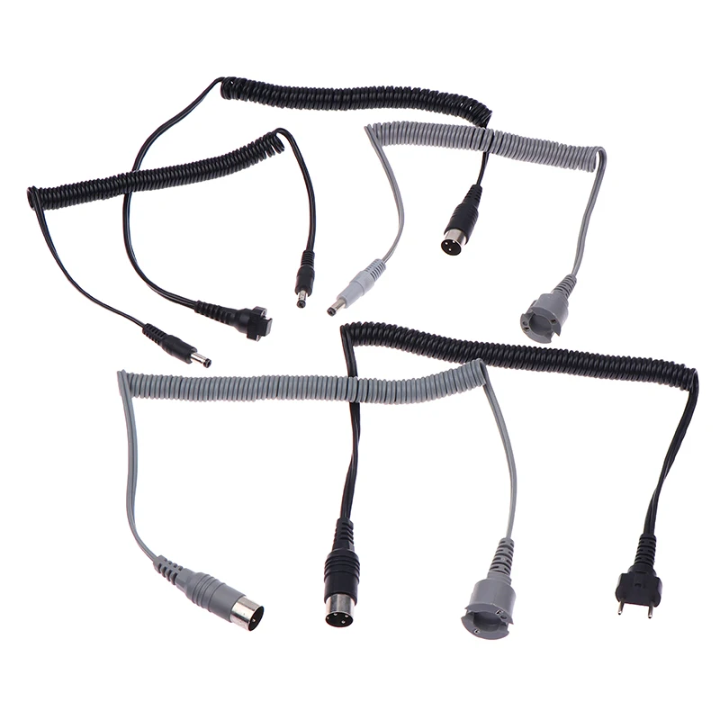 【1Pcs 3핀 9mm 6mm 마라톤 스트롱 210 204 90 105L 102L 핸드피스 전원 케이블 전기 매니큐어 드릴 액세서리】