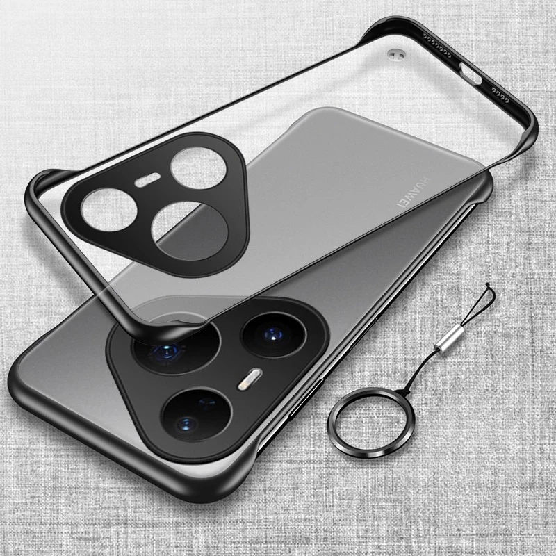 Sleek Frameless Matte Phone Case - Premium Slim Borderless Protective Cover