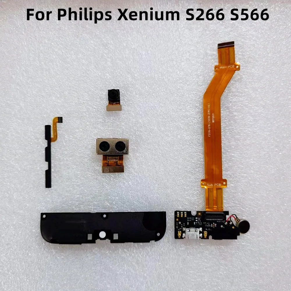 Для Philips Xenium S266 S566 зарядная Плата USB кабель питания, телефонный  кабель для камеры, детали для динамика | AliExpress