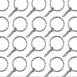 Yantjouet 5pcs Key chain For DIY 2.5cm Hama Beads Handmake Accessary Iron Beads