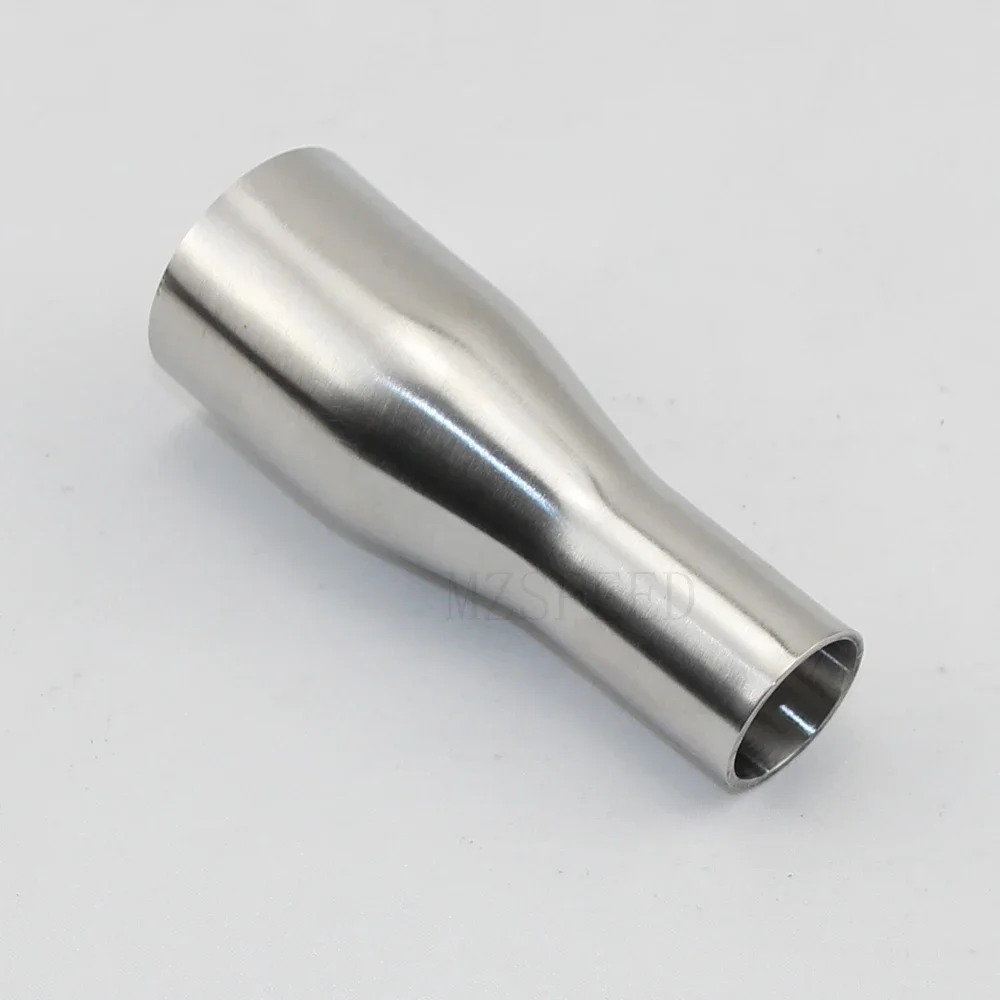 Pipe fitting OD25/32/38/45/51/63mm scarico Sportivo auto butt welding reducer SUS 304 stainless steel sanitary pipe fitting homebrew beer
