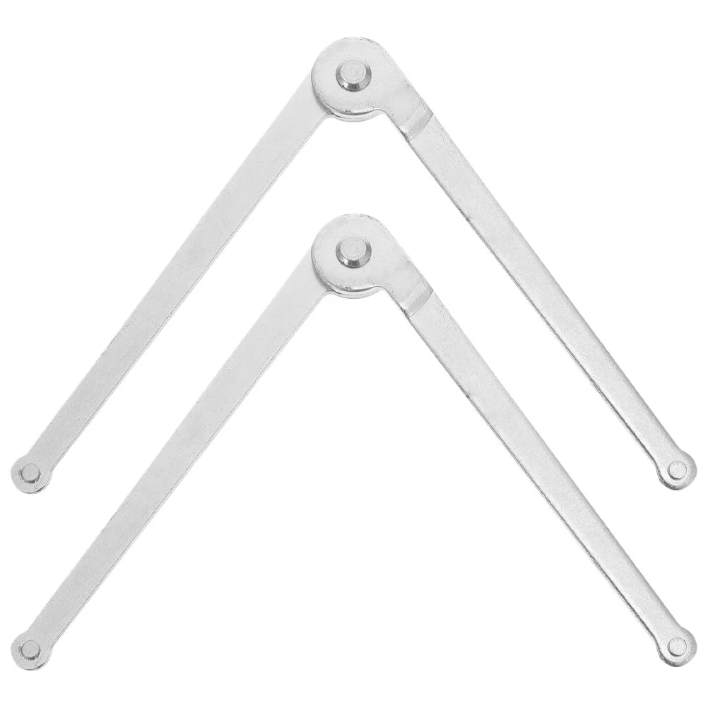 

2 Pcs to Disassemble Thickened Angle Wrench Adjustable Steel Spanner Pin