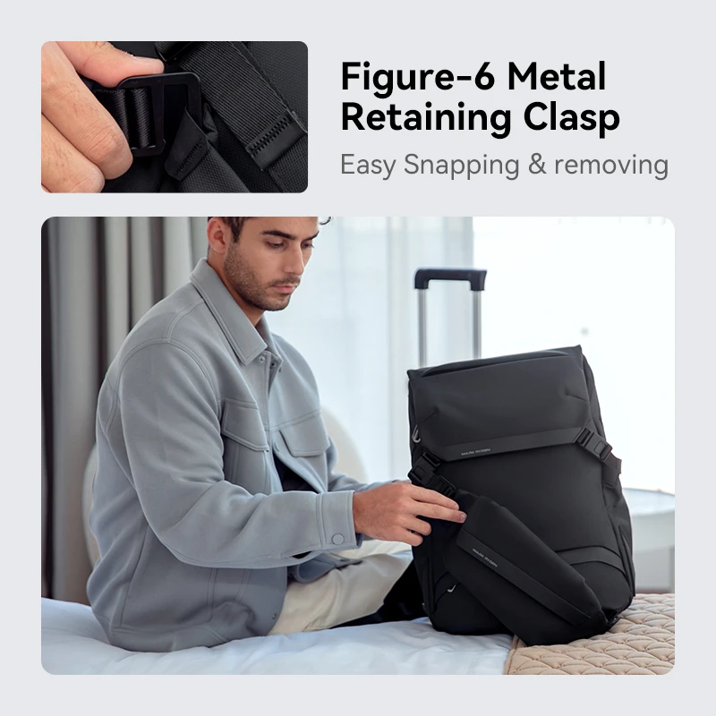 MARK RYDEN Backpack Men 2 in 1