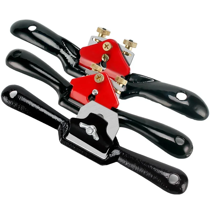 9" 10" Manual Planer Adjustable Metal Blade Cutting Edge Spoke Shave Wood Craft Planers Woodworking Carpentry Hand Tools woodworking hand tools wood trimming tool