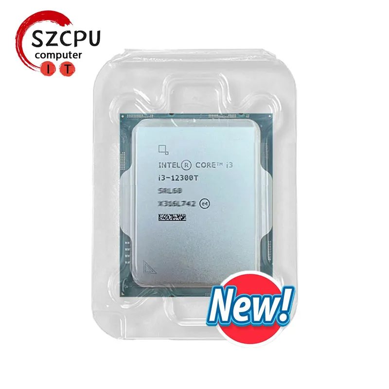 Intel New Core i3 12300T 2.30/4.20 (Ghz) 4C/8T Integrated graphics