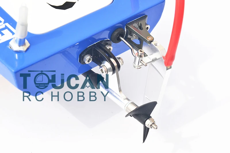 M440 Fiber Glass Electric RTR Radio Control Race Boat W/ Brushless Motor Servo ESC Battery THZH0018-SMT7 3