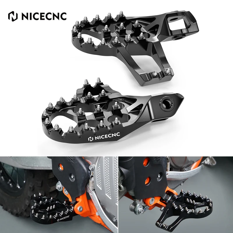 2024ForKTMEXC300AirEXTFootPegsExtenderFootRestPedalsEXCF