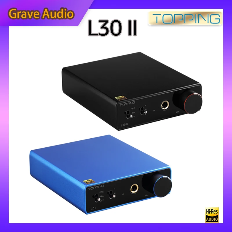 

Hi-Fi усилитель для наушников TOPPING L30, звуковой интерфейс 6,35 мм, NFCA, настройки 3-ступенчатого усиления, усилитель RCA с высоким разрешением для ЦАП E30