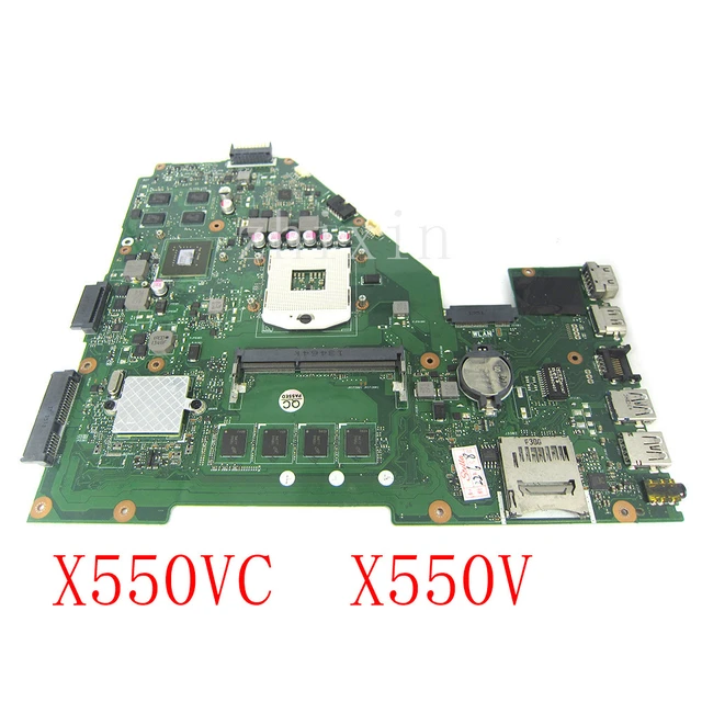ASUS X550CC için ASUS X550CC X550CC x510v dizüstü bilgisayar anakart NVidia  GeForce GT720M 4G RAM 2G ekran kartı PGA989 testi - AliExpress
