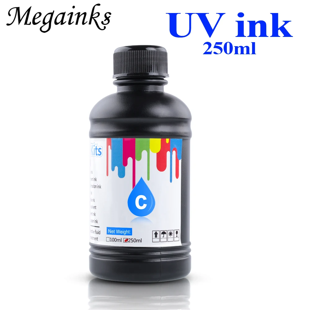 Led uv Tinta Garrafa para Epson Impressora 1390 L800 L1800 L805 R1800 R1900 Dx4 Dx5 Dx6 Dx7 Tx800 Xp600 Opções ml x 6 - Imagem 6